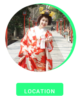 ブライダルロケーションヘアメイク。新日本髪。撮影