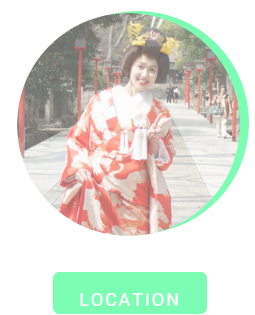 ブライダルロケーションヘアメイク。新日本髪。撮影